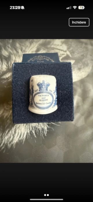 Degetari decorativ din porțelan – suvenir 50 de bucăți