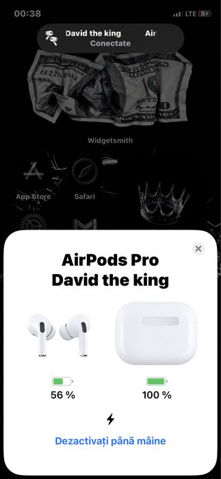 Căști Wireless AirPods Pro cu ANC (Anulare Zgomot) – Pachet Complet, Stare Ca Nouă