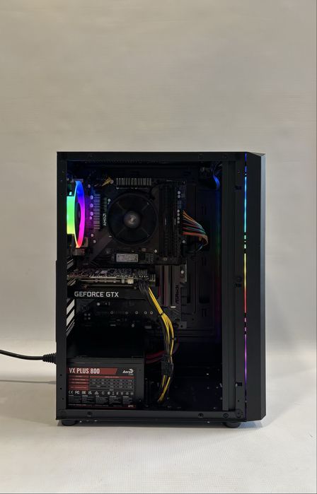 Геймърски компютър AMD Ryzen 5 2600, GTX 1660 Ti 6GB, 16GB ram