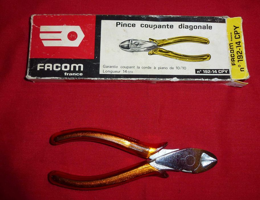 Ретро колекция : Изключителни NOS New-Old-Stock  Facom Клещи от 1979-1980г.