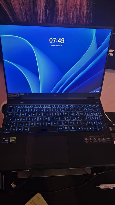 Acer Predator Helios neo 16, i9 14900,64GB RAM,rtx 4070 AI 8GB, 1.5 TB