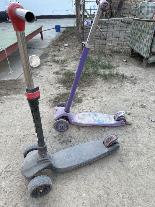 Самокат 2 штуки , катались не долго