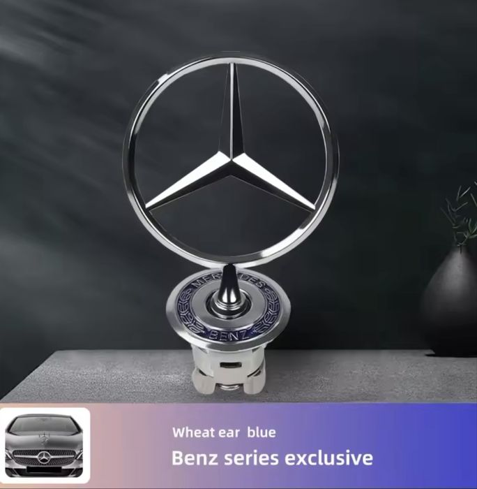 Emblema sigla stema capota portbagaj mercedes benz  C E S  CLS class