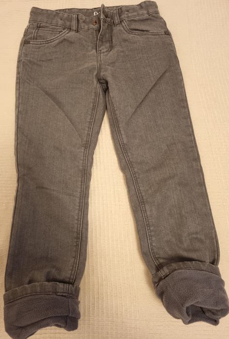 C&A Geacă + blugi termici mărime 122 - preț 100 lei