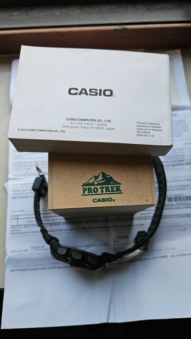 Часовник CASIO Pro Trek PRG 270 1ER
