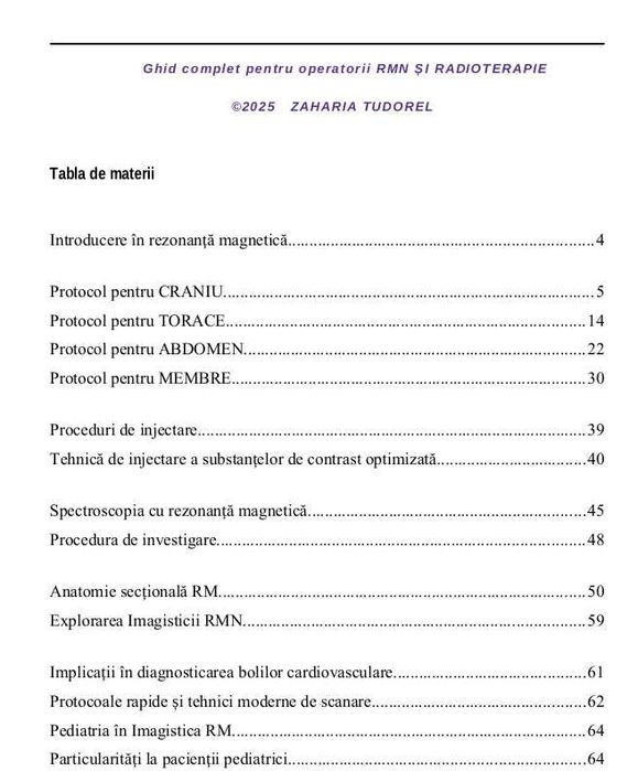 Ghid de Rmn si radioterapie