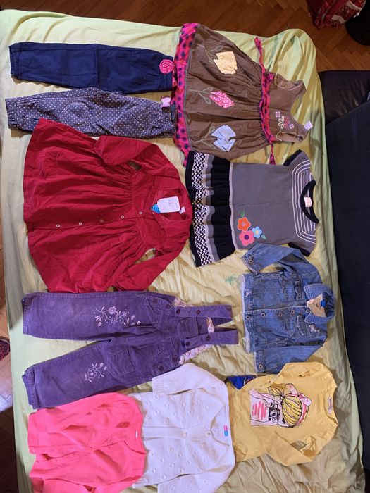 Блузи, панталони, клинове, дънки, рокли 2-3-4-5 год; размер 98,104,110