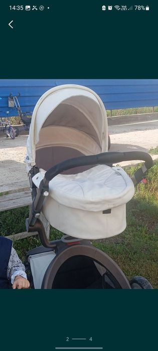 Коляска сьемная люлька  Hot mam