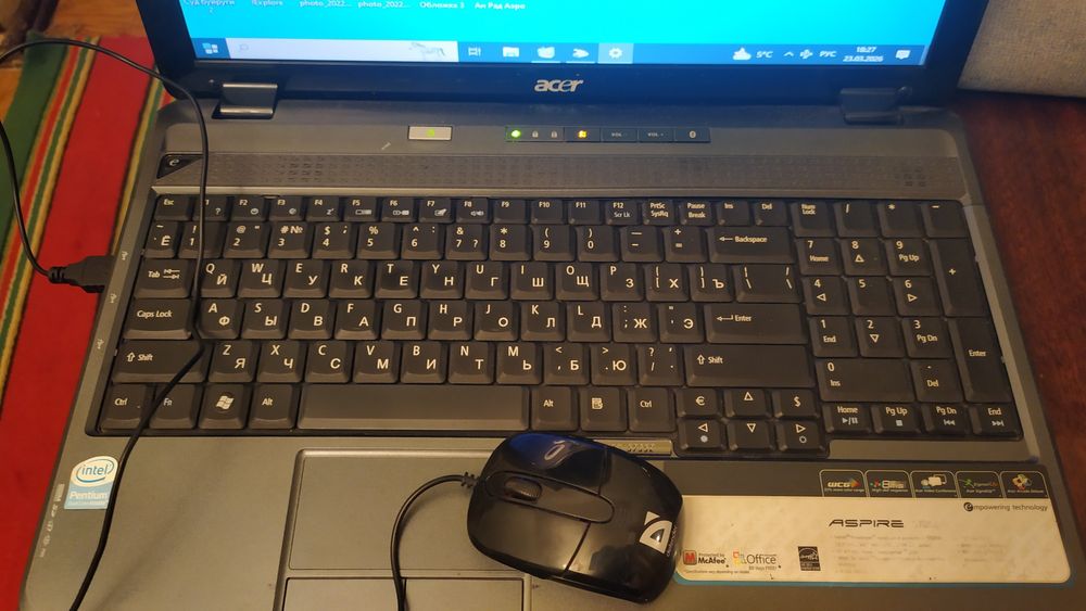 Ноутбук aser aspire 5735z