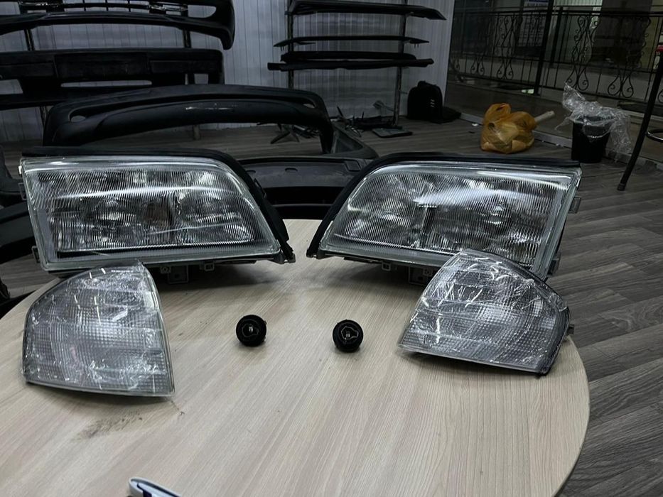 Мерседес w202 бампер фары пароги