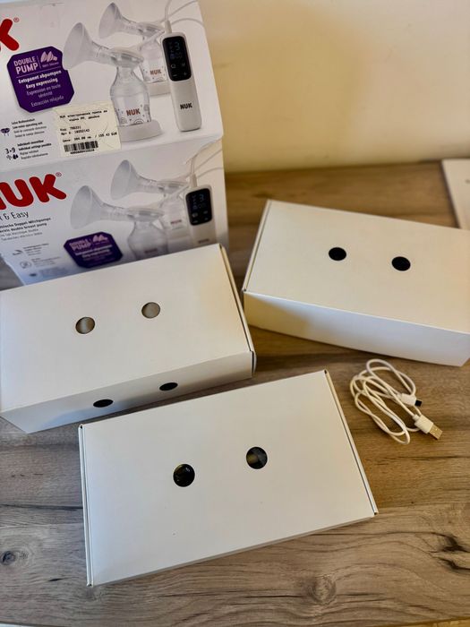 Двойна електрическа помпа за кърма NUK Soft & Easy.