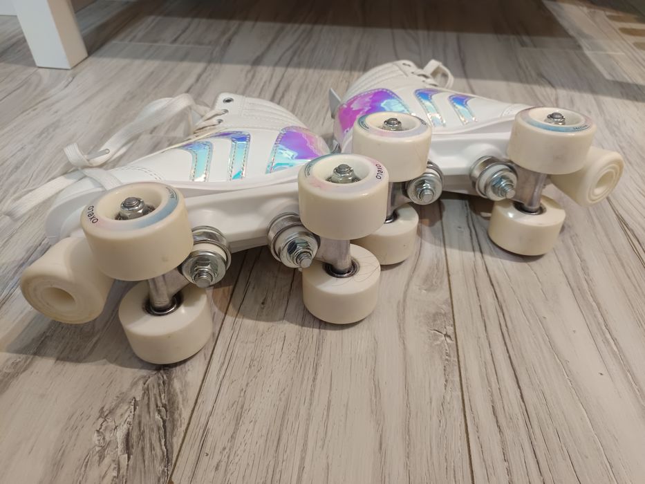 Patine cu rotile/ role fete Oxelo Quad