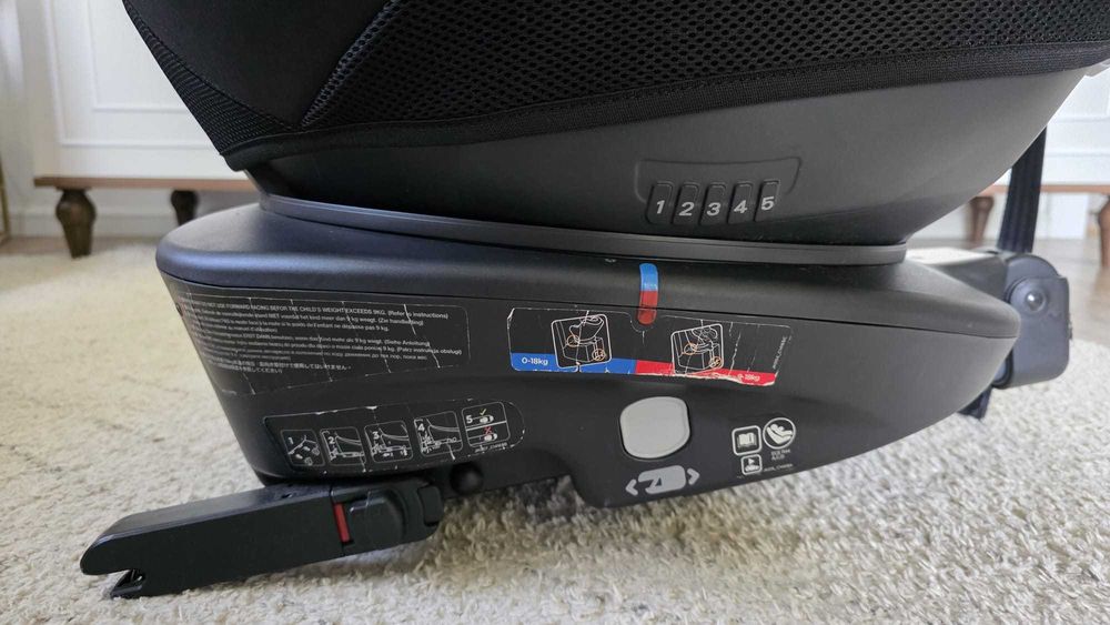 Scaun auto Joie Spin 360 Isofix 0-18 kg, rotativ, stare foarte buna + insert nou-nascut