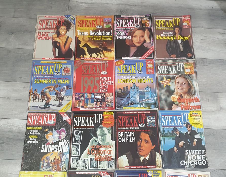 Vând lot reviste Speak Up – reviste vechi