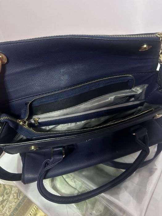 Сумка дамская новая,тёмно-синего цвета