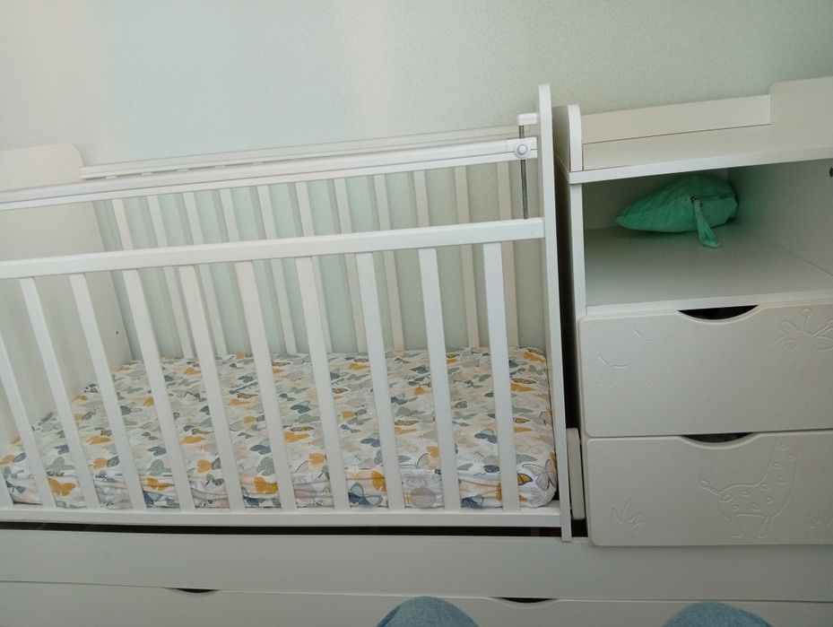 Продам кровать детскую б/у срочно, в хорошем состоянии