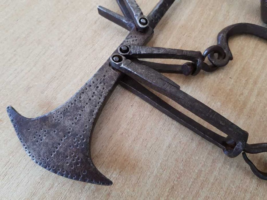 Възроженски кован кантар везна теглилка перфектен XIX ВЕК