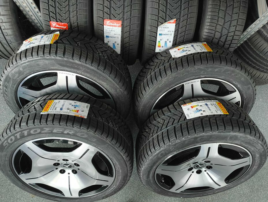 Jante Mercedes S W223 Maybach Anvelope Pirelli iarna noi 255 45 R19