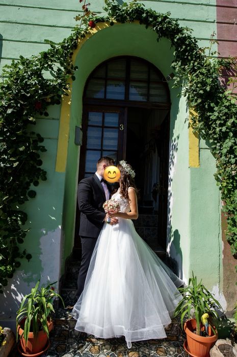 Rochie mireasa ivory