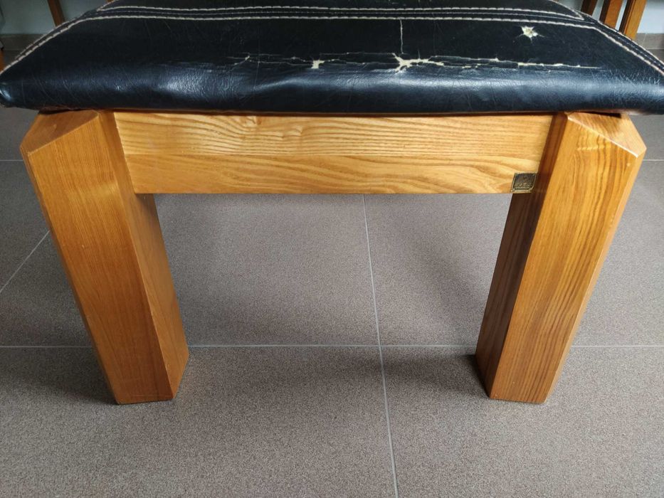 Стул (Массив/Кожа)