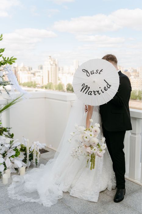 Бумажный зонтик