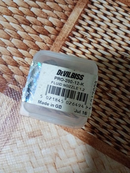 Duză pistol de vopsit devilbiss GTI pro lite