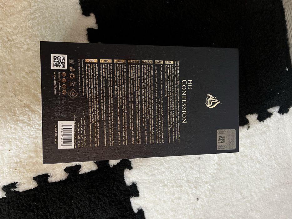 His Confession Lattafa