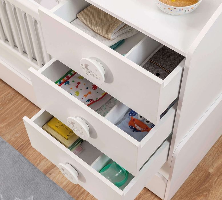 Pat convertibil Baby Cotton SL (cu pat pentru părinți) (80x180 cm)