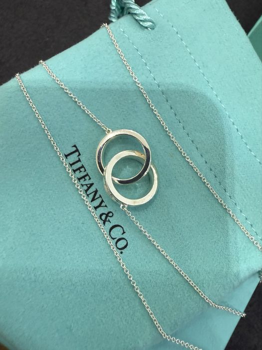 NEW Подвеска Tiffany & Co Interlocking Circles