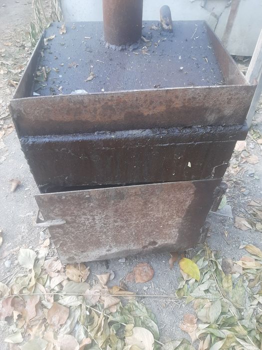 Котёл для отопления на угле и дровах