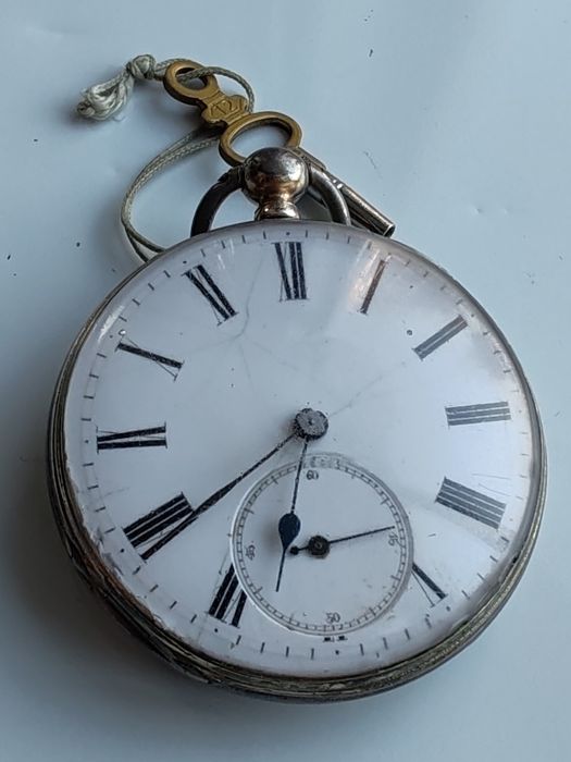 Ceas de buzunar Argint Anii 1900
