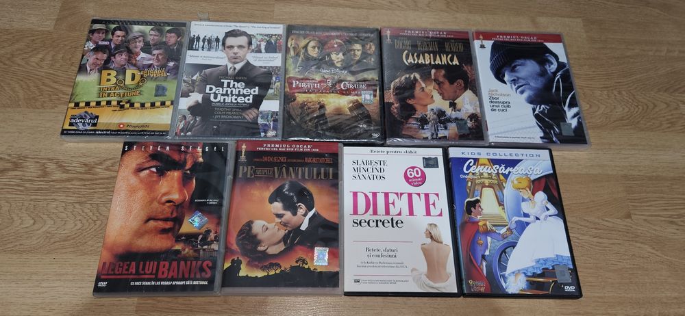 Lot 9 dvd-uri filme si desene animate