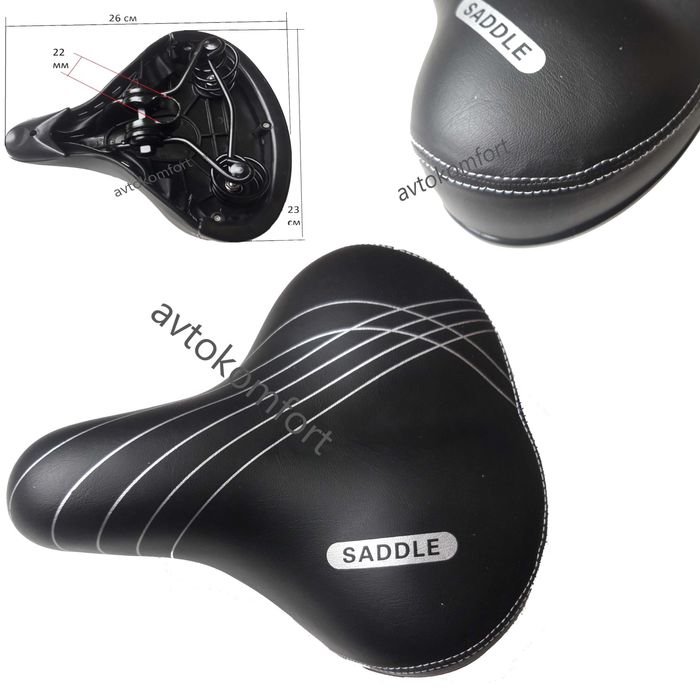 Широка И Удобна Седалка За Велосипед Колело