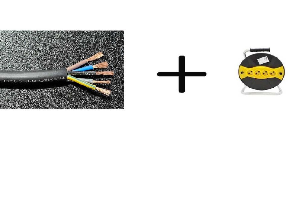 Cablu electric MYYM 5x2.5 litat negru – antifoc, FACTURA, GARANTIE