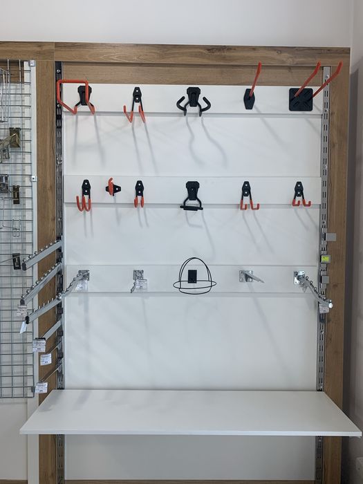 Крючки на сетку, на профиля, для велосипедов и стоительные