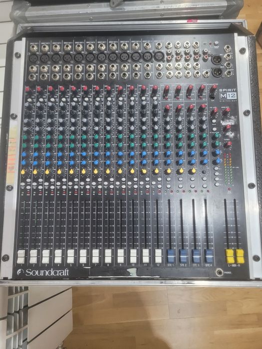 soundcraft GB2 și souncraft M12 (nu dynacord ev fbt Himaxx rx)
