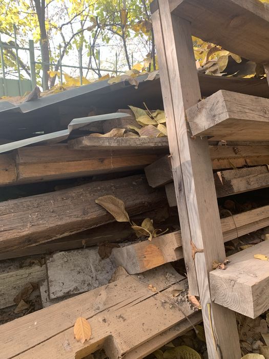 Пиломатериал б/у на дрова