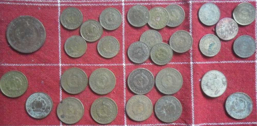 Лот - три номинала ,  четири състояния - 31 мон.- 1960,62г.