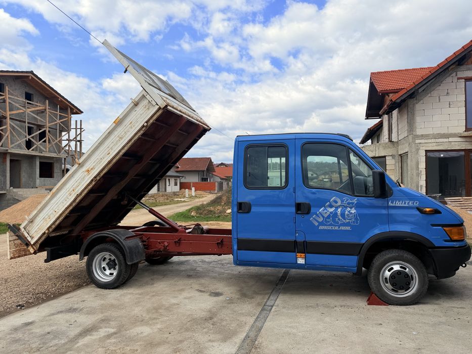 Vand iveco Daily 35c15-Basculabil 7 locuri