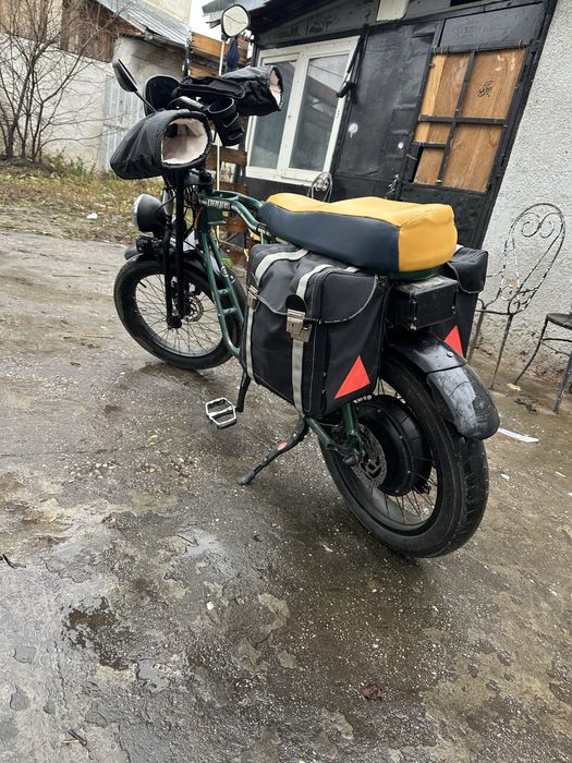 Bicicleta pegas motor 1500w baterie 48 v