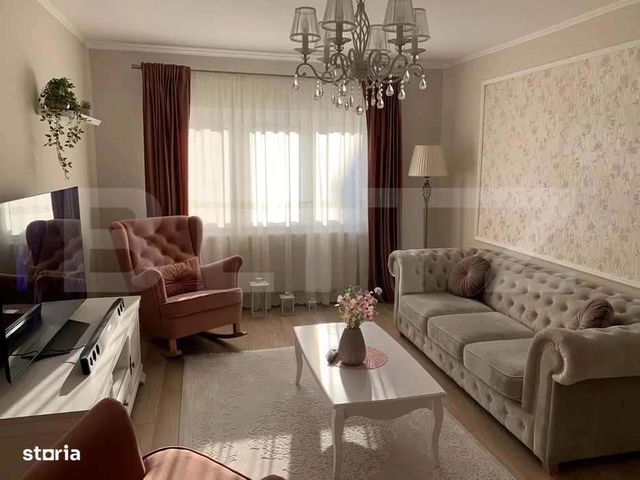 Apartament 4 camere ultrafinisat, 80 mp, etaj 1, zona Dealul Florilor