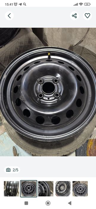 Диски родные Gm на Chevrolet Лассети(Джентра)стальные R15.