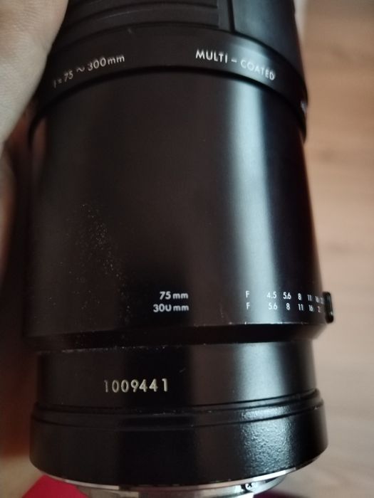 Obiectiv SIGMA Auto Focus 75MM-300MM