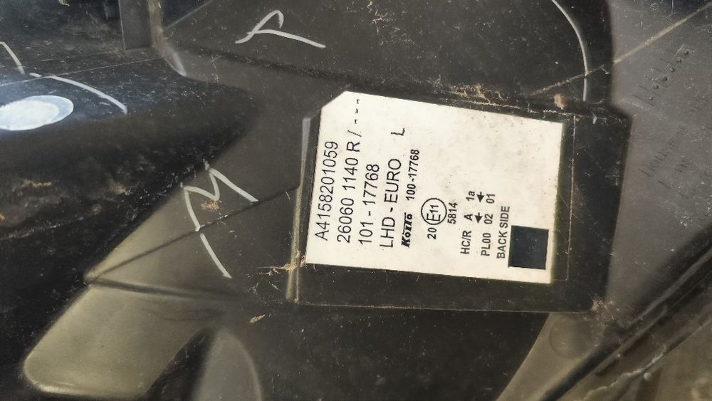 Ляв фар Мерцедес Цитан