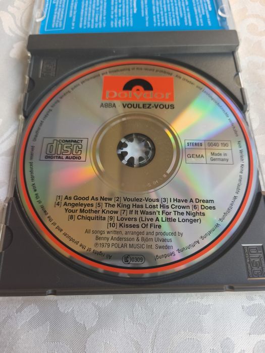 Abba Voulez-Vous CD made in WG