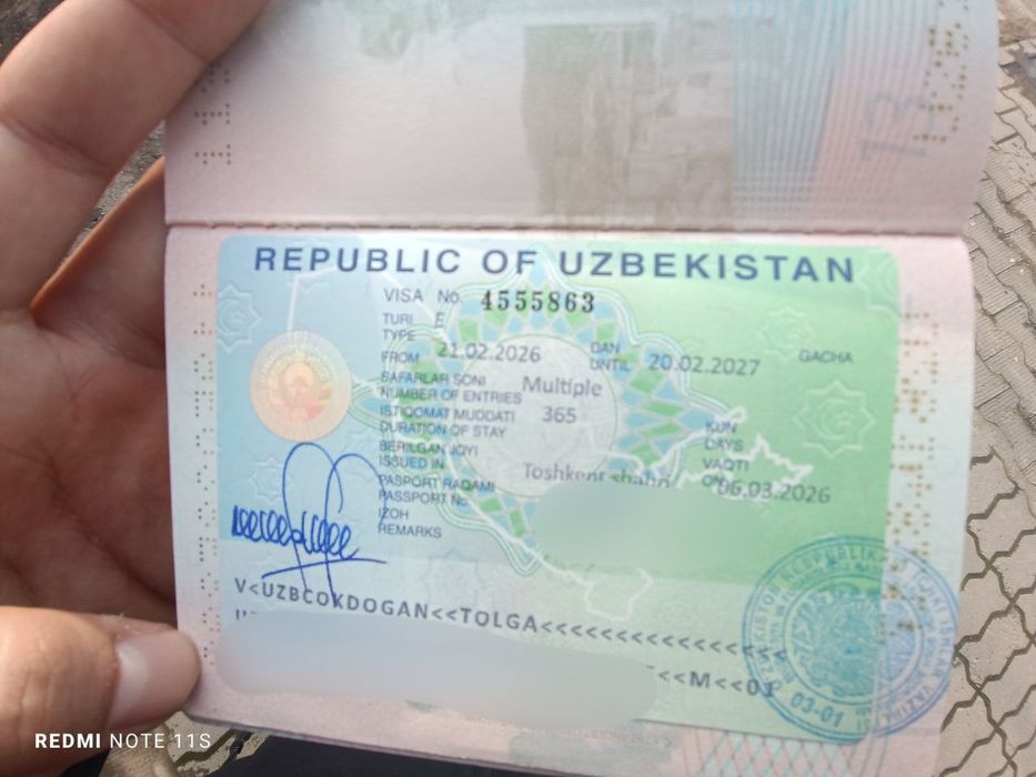 Oʻzbekistonga viza rasmiylashtirish xizmati