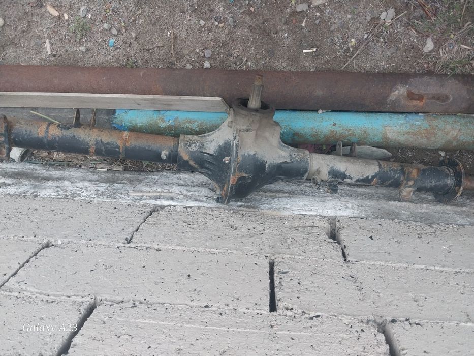 Задний мост УАЗ гибрид.