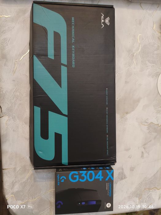 Продам клавиатуру Aula F75