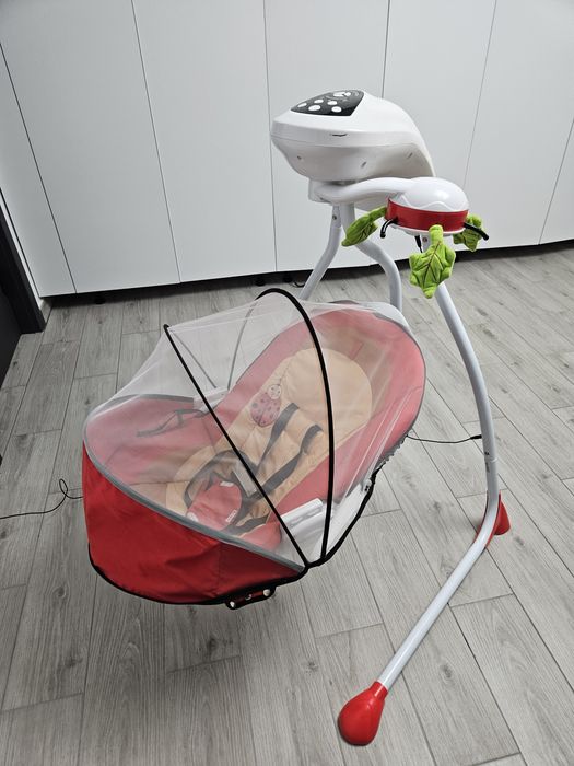 Leagăn electric copii pliabil cu melodii 80% Reducere