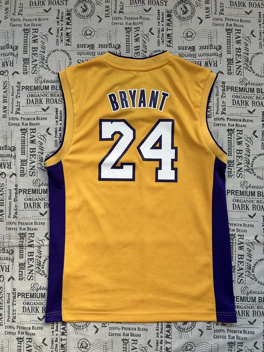 Adidas NBA Los Angeles Lakers #24 Bryant original jersey потник.S